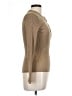 Sandro 100% Polymide Tan Long Sleeve Top Size Lg (3) - photo 4