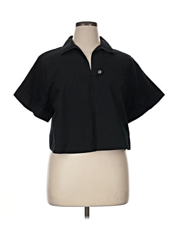 Banana Republic Factory Store Short Sleeve Blouse (view 1)