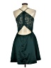 B. Darlin Solid Teal Cocktail Dress Size 13 - 14 - photo 2