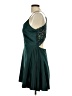 B. Darlin Solid Teal Cocktail Dress Size 13 - 14 - photo 5