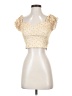Shein Gold Ivory Tube Top Size S - photo 1