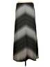 Versona Chevron-herringbone Silver Formal Skirt Size L - photo 2