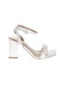 Lulus White Sandals Size 7 1/2 - photo 1