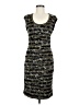 Nicole Miller Studio Tweed Gray Cocktail Dress Size M - photo 1