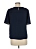J.Crew 365 100% Polyester Blue Short Sleeve Blouse Size 8 - photo 2