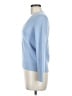 Aqua 100% Cashmere Blue Cashmere Pullover Sweater Size M - photo 5