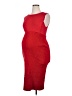 Seraphine Red Cocktail Dress Size 14 - photo 1