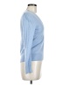 Aqua 100% Cashmere Blue Cashmere Pullover Sweater Size M - photo 4