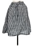 Look Checkered-gingham Black Casual Skirt One size - photo 2