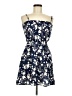 Assorted Brands Floral Blue Casual Dress Size M - photo 1