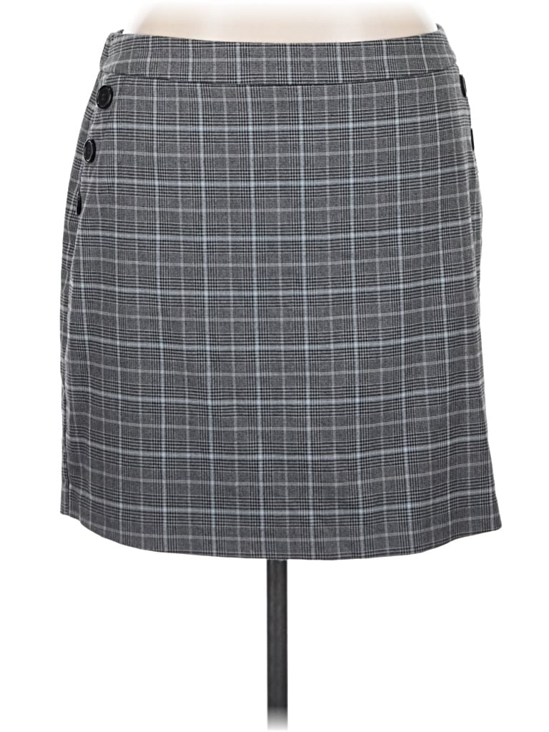 Pre-owned Eloquii Formal Skirt In Gray