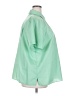 Foxcroft Solid Green Short Sleeve Blouse Size 22 - photo 4
