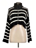 Zara Stripes Black Cardigan Size L - photo 1