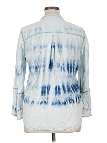 CALVIN KLEIN JEANS 3/4 Sleeve Blouse (view 2)