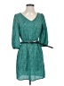 Bebop 100% Polyester Teal Casual Dress Size S - photo 1
