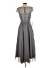 JJ's House 100% Polyester Gray Cocktail Dress Size 10 - photo 2