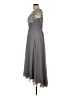 JJ's House 100% Polyester Gray Cocktail Dress Size 10 - photo 5