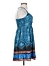 Xhilaration 100% Polyester Paisley Blue Cocktail Dress Size XS - photo 4