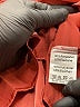Grace Karin Orange Long Sleeve Blouse Size L - photo 9