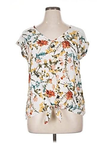 BCX Short Sleeve Blouse (view 1)