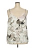 Torrid 100% Polyester Silver Gray Sleeveless Blouse Size 3X Plus (3) - photo 2