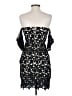 JOA 100% Polyester Hearts Black Cocktail Dress Size XS - photo 2