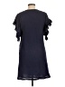 Max Studio 100% Cotton Solid Blue Casual Dress Size L - photo 2