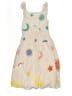 Mini Boden 100% Polyester Stars Tan Dress Size 11 - photo 1