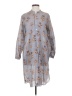 MOIS MONT Gray Casual Dress Size 1 (tall) - photo 1