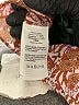 J.Crew 100% Polyester Brown 3/4 Sleeve Blouse Size M - photo 8