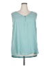 Papermoon Teal Sleeveless Blouse Size 3X - photo 1