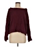 Free People Burgundy Pullover Sweater Size M - photo 1