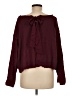 Free People Burgundy Pullover Sweater Size M - photo 2