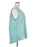 Papermoon Teal Sleeveless Blouse Size 3X - photo 4