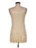 Cloud Chaser 100% Acrylic Tan Sweater Vest Size M - photo 2