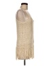 Cloud Chaser 100% Acrylic Tan Sweater Vest Size M - photo 4