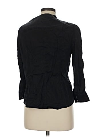 White House Black Market Long Sleeve Button-Down Shirt (view 2)
