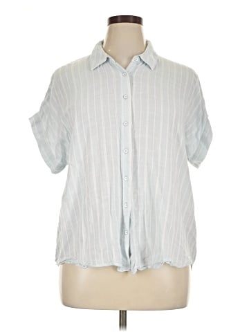 Philosophy Republic Clothing Short Sleeve Blouse (view 1)