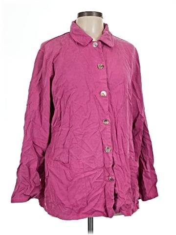 Cut Loose 3/4 Sleeve Button-Down Shirt (view 1)