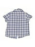 Mud Pie Checkered-gingham Blue Short Sleeve Button-Down Shirt Size 12-18 mo - photo 2