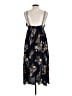 Blush 100% Rayon Floral Black Casual Dress Size L - photo 2
