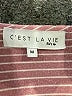 C'est La Vie Pink Short Sleeve Top Size M - photo 7