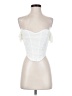 Shein White Sleeveless Blouse Size 4 - photo 1