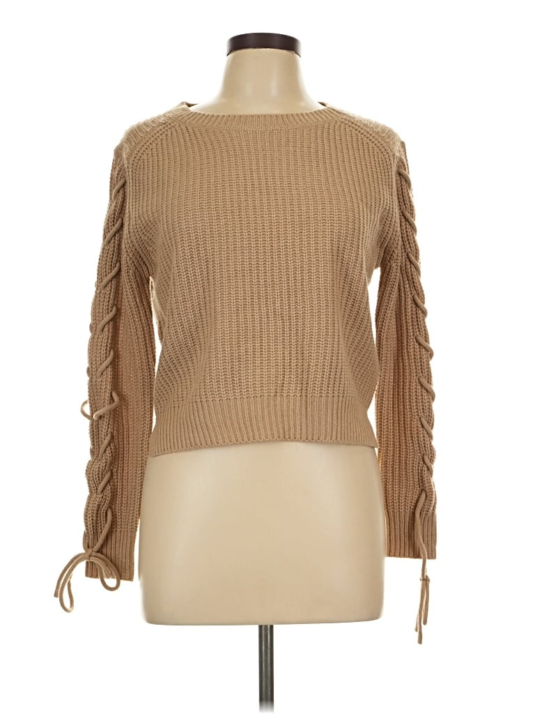 Pre-owned Soho Apparel Ltd Pullover Sweater In Tan