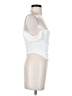 Shein White Sleeveless Blouse Size 4 - photo 4