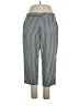 Susan Graver Checkered-gingham Black Casual Pants Size XL (petite) - photo 1