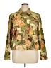 Coldwater Creek 100% Cotton Tropical Gold Jacket Size XL - photo 1