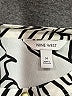 Nine West 100% Polyester White Sleeveless Blouse Size M - photo 7
