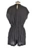 Grade & Gather 100% Cotton Chevron-herringbone Gray Romper Size M - photo 2