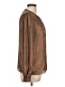 Current Air 100% Polyester Brown Long Sleeve Blouse Size L - photo 4